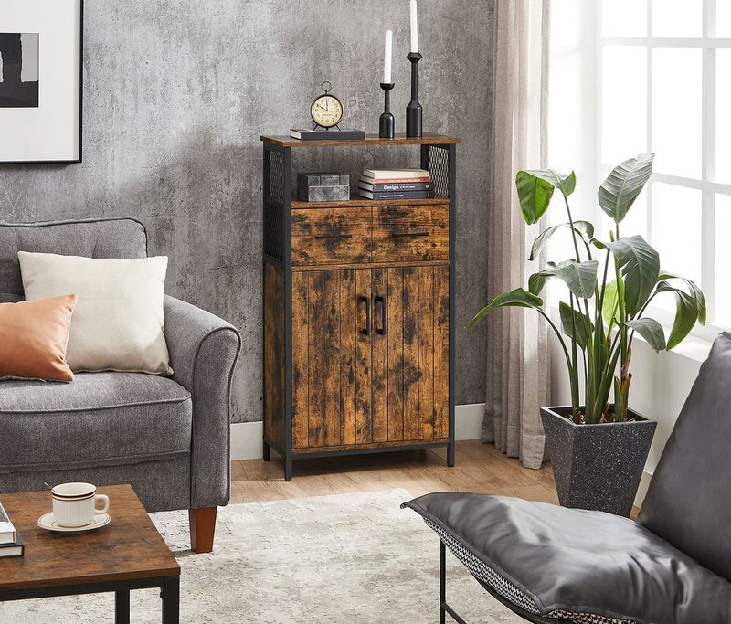SEGENN Turin Multifunctionele Kast met Lade – Ideaal voor Elke Ruimte-Opbergkast met Deur en Lade – Compact Design