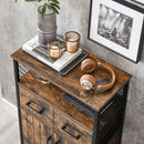 SEGENN Parma Moderne Opbergkast met Lade – Voor Keuken, Hal of Woonkamer-Lage Kast met Lade – Ideaal voor Extra Opbergruimte