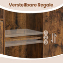 SEGENN Salero Dressoir met 3 Deuren – Opbergkast voor Keuken of Woonkamer-Veel Opbergruimte