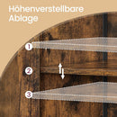 SEGENN Florence Multifunctionele Opbergkast met Deuren en Planken – Voor Keuken, Woonkamer of Hal