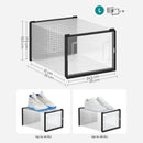 Segenn's Parma 18-delige Schoenendoos Set – Stapelbare Opbergboxen voor Schoenen tot Maat 46