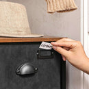 Segenn's Commode - kast - Met 6 Lades - Metalen Frame - Industrieel - Oppervlak Met Houtnerf - Vintage Bruin-Zwart