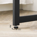 Segenn's Manhattan Bureau - Werktafel - Computerbureau - opvouwbaar bureau Met 8 Haken - Industrieel - 100 x 50 x 76.5 cm