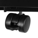 Segenn's Ladeblok - Ladeblok bureau - ladeblok op wieltjes - Verrijdbare - Afsluitbaar - Mat Zwart