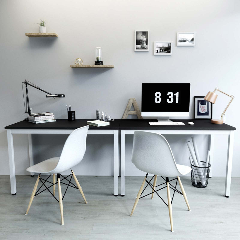 Segenn's Bureau - Grote Computertafel - Stabiele en Mooie Kantoortafel met Groot Werkblad - PC-Tafel voor Thuiskantoor