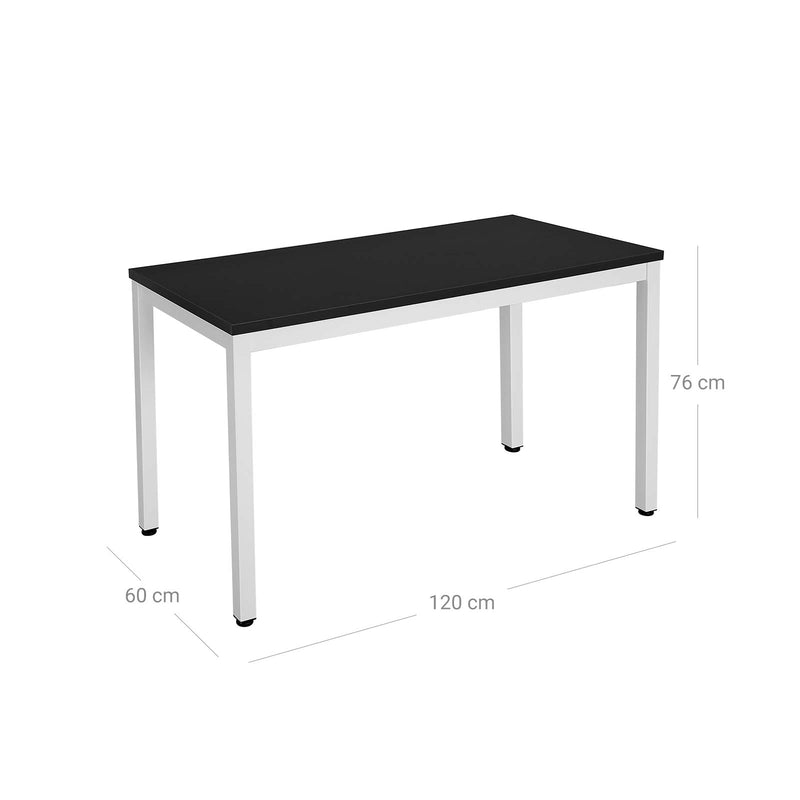 Segenn's Bureau - Grote Computertafel - Stabiele en Mooie Kantoortafel met Groot Werkblad - PC-Tafel voor Thuiskantoor
