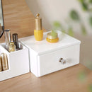 Segenn's Russo Kaptafel - met Draaibare Spiegel - Zonder Frame - voor Make-up - met Gestoffeerde Kruk