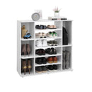 Segenn's schoenenrek - schoenenkast - opbergerkast - met verstelbare planken - schoenenopberger - 92 x 30 x 88,5 cm - Wit