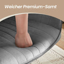 SEGENN Lecce Draaibare Bureaustoel met Velvet Bekleding en Comfortabel Schuimkussen-Ergonomische Velvet Draaistoel met Schuimgevulde Zitting
