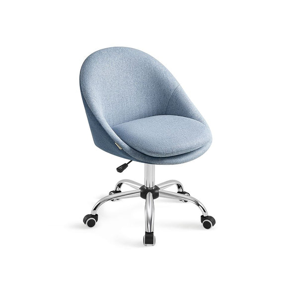 SEGENN Genoa Ergonomisch Draaistoel – Blauw – Voor Thuis of Kantoor-Verstelbaar & Comfortabel