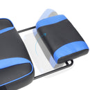 Segenn's Gaming stoel met voetensteun - Bureaustoel met hoofdsteun en lendenkussen - in hoogte verstelbaar - ergonomisch - 90-135 °