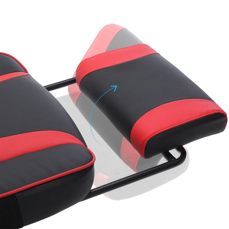SEGENN Verona Multifunctionele Gamingstoel – Zwart-Rood | Verstelbaar, Ergonomisch & Met Hoofdsteun