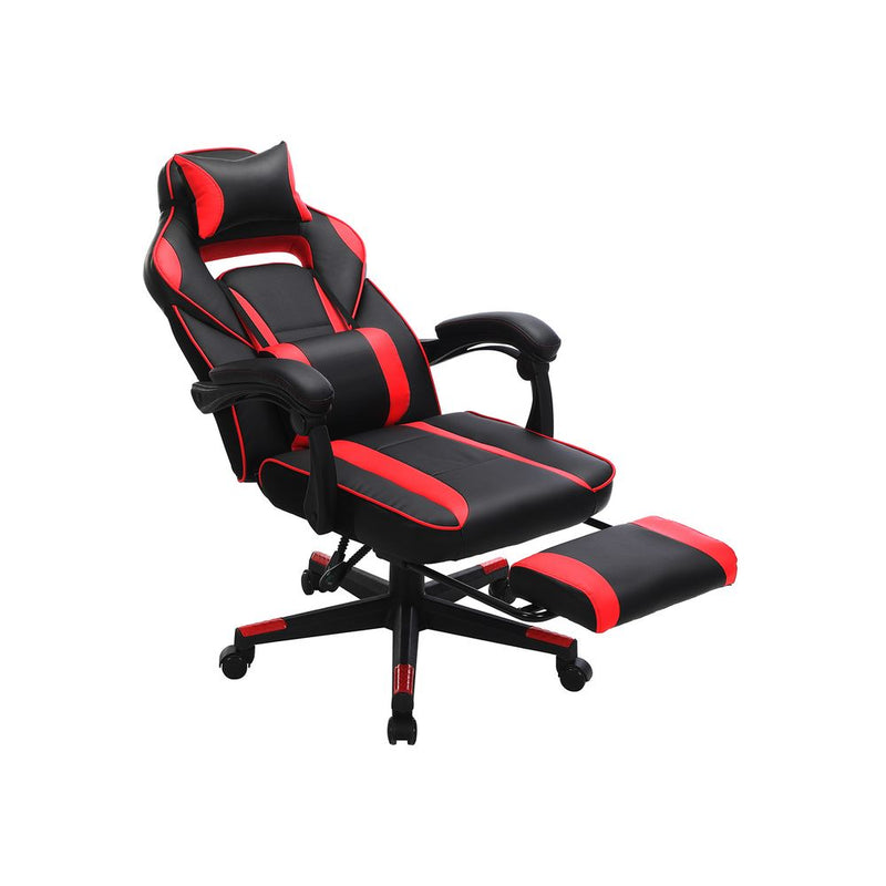 SEGENN Verona Multifunctionele Gamingstoel – Zwart-Rood | Verstelbaar, Ergonomisch & Met Hoofdsteun