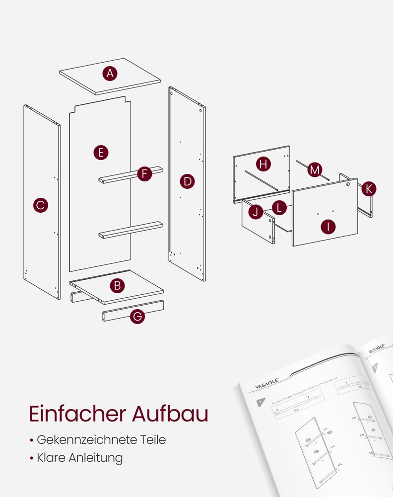Segenn's Trieste Stevige Archiefkast met 3 Vergrendelbare Lades-Metalen Dossierkast met 3 Afsluitbare Lades