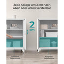 Segenn's Genoa Stalen Archiefkast Grijs – 2 Afsluitbare Deuren, Metalen Kast voor Documenten