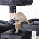 Segenn's XXL krabpaal - kattenbak 168 cm - rookgrijs