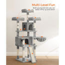 Segenn's Krabpaal - Kattenboom XXL 168 CM - Luxe Kattenhuis - Katten