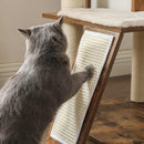 Segenn's kattenbak - krabpaal - hoogte 96 cm - walnootkleur