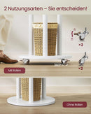 SEGENN Catania Kapstok met massief houten haken en opbergrekken – Duurzaam & stijlvol-Functioneel en warm design-Natuurlijke look