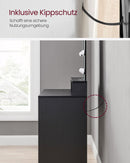 SEGENN Lanciano Moderne Kaptafel met LED-verlichting-Stijlvolle Kaptafel met Spiegel-Makeup tafel met LED-verlichting