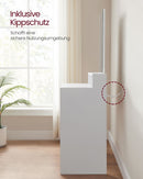 SEGENN Genoa Kaptafel met Grote Spiegel – Moderne Witte Makeup tafel-Strak Witte Look voor Slaapkamer of Dressing-Minimalistische Kaptafel met Grote Spiegel – Wit & Modern