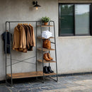 SEGENN Matera Kledingrek met 5 Niveaus – Opbergrek voor Kleding, Schoenen en Tassen – Stevig & Ruimtebesparend-