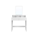 SEGENN Rome Kaptafel met Rechthoekige Spiegel-Makeup tafel Moderne Kaptafel met Strakke Rechthoekige Spiegel-Stijlvolle Makeup tafel met Minimalistische Spiegel