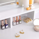 Segenn's Ibiza Kaptafel - make up tafel - met rechthoekige spiegel en 2 lades - wit