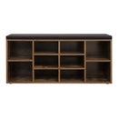 Segenn's Schoenenbank - Schoenenrek - 10 Paar Schoenen - Schoenenkast - Bank - 104 x 30 x 48 cm