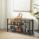 Segenn's Schoenenrek met een groot vak voor laarzen - schoenenbank - Schoenenkast met fijnmazige planken