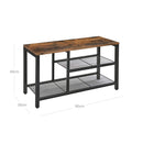 Segenn's Schoenenrek met een groot vak voor laarzen - schoenenbank - Schoenenkast met fijnmazige planken