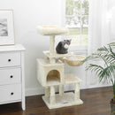 Segenn's Krabpaal met hangmat 110 cm hoge krabpaal - Beige