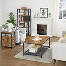 Segenn's Palatine Nachtkastje - bijzettafel - met verstelbare planken - 30 x 50 x 60 cm - bruin