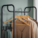 Segenn's Queensland kapstok staand - Kledingrek - kapstok met schoenenrek - Garderobe - Kledingrek - 58 x 28 x 181 cm - Industrieel