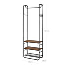 Segenn's Queensland kapstok staand - Kledingrek - kapstok met schoenenrek - Garderobe - Kledingrek - 58 x 28 x 181 cm - Industrieel