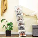 SEGENN Turin Schoenendozen Stapelbaar – Set van 18 Stuks-ShoeBox Tower-Schoenen Organizer-Stapelbaar & Ruimtebesparend