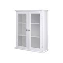 Segenn's Wandkast - badkamerkasten hoog - Badkamerkast - kolomkast badkamer - Medicijnkastje met in hoogte Verstelbare Planken