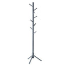 Segenn's Aurora Staande kapstok hout - 175cm hoog - 8 haken - Grijs - Garderobe kapstok