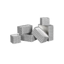 Segenn's Opbergdozen - Set van 6 - Ondergoed-Organizer - Lade-Organizer - Opvouwbare stoffen box - grijs