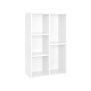 Segenn's Boekenkast - Boekenrek - Boekenkast - Displayplank - 50 x 80 x 24 cm (B x H x D) - Wit
