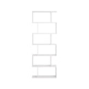 Segenn's Boekenkast - Boekenrek - wandkast - staande plank - wit - 70 x 24 x 190,5 cm