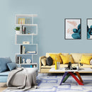 Segenn's Boekenkast - Boekenrek - wandkast - staande plank - wit - 70 x 24 x 190,5 cm