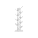 Segenn's boekenkast - 8 niveaus - boomvorm - staande plank - wit