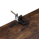 Segenn's Boekenkast - Boekenrek - Boekenkast industrieel - Met 13 Vakken - Boekenstandaard - Vrijstaande Kast - Hout - Industrieel - Bruin