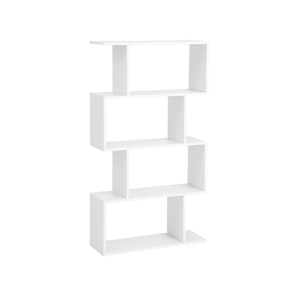 Segenn's boekenkast - staande plank - kubusplank - Wand Plank - scheidingswand - 4 vakken - decoratief - wit