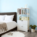 Segenn's  Badkamermeubel - Badkamerkasten - Kast - Wandkast - Wit - 60 x 32.5 x 122 cm