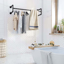 Segenn's 2 Kledingstangen Aan De Muur - Kledingrek - Kledingstang 110 x 30 x 29,3 CM