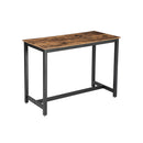 Segenn's Leiden Bartafel - Eettafel - Hoog - Industrieel - Hout & Metaal