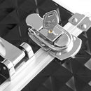 Segenn's cosmetica koffer - Make-up Koffer - Make-up Trolley - Met handgreep - Met 4 uittrekbare vakken - Zwart