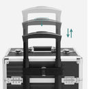 Segenn's Zaire beautykoffer - make-upkoffer - grote trolley - met wielen - professioneel - 4 universele wielen - zwart